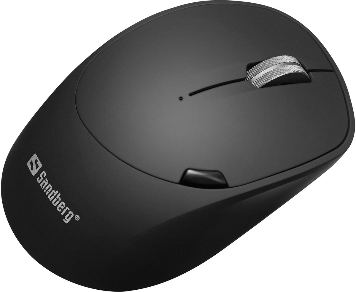 Sandberg - 631-02 - Muis - Rechtshandig - RF-draadloos - Bluetooth - 1600 DPI