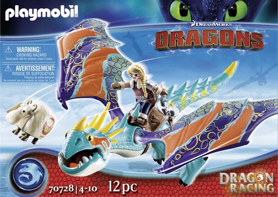 PLAYMOBIL Dragons Dragon Racing: Astrid en Stormvlieg - 70728 - PLAYMOBIL