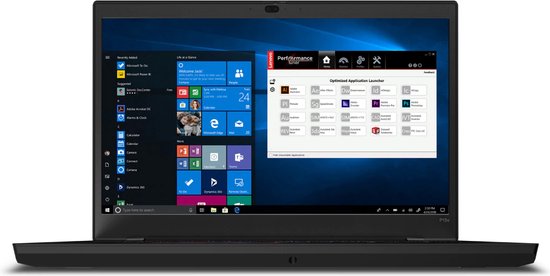Lenovo ThinkPad P15v Gen 1 Intel® Core™ i7 i7-10750H Mobiel werkstation 39,6 cm (15.6") Touchscreen Full HD 32 GB DDR4-SDRAM 1 TB SSD NVIDIA® Quadro® P620 Wi-Fi 6 (802.11ax) Windows 10 Pro Engels Zwart - Lenovo - Hoofdafbeelding