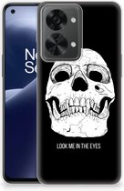Silicone Case OnePlus Nord 2T Telefoonhoesje Skull Eyes