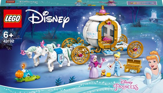 LEGO Disney Princess Assepoesters Koninklijke Koets - 43192 | bol