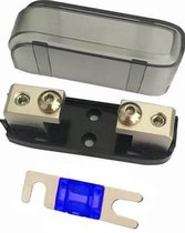 Mini ANL Zekering + Houder - 60A 12-32V - ANL60 - Voor in Auto, Boot, Camper & Vrachtauto