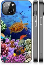 Telefoon Hoesje Geschikt voor iPhone 14 Foto hoesje met Zwarte rand Vissen