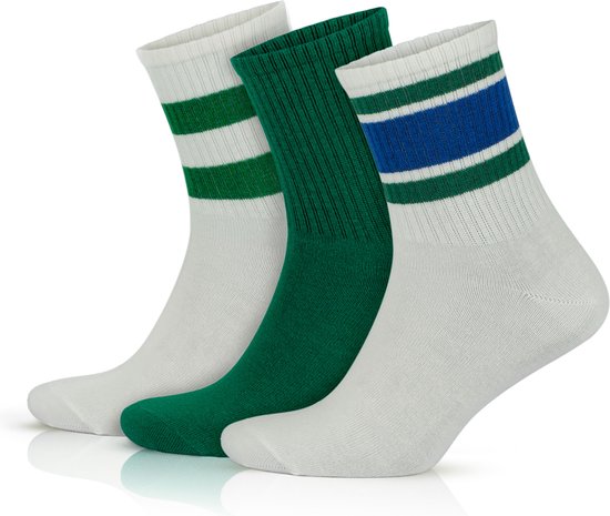 GoWith-katoen sokken- sportsokken-3 paar-wandel sokken-heren sokken-cadeau-40-44