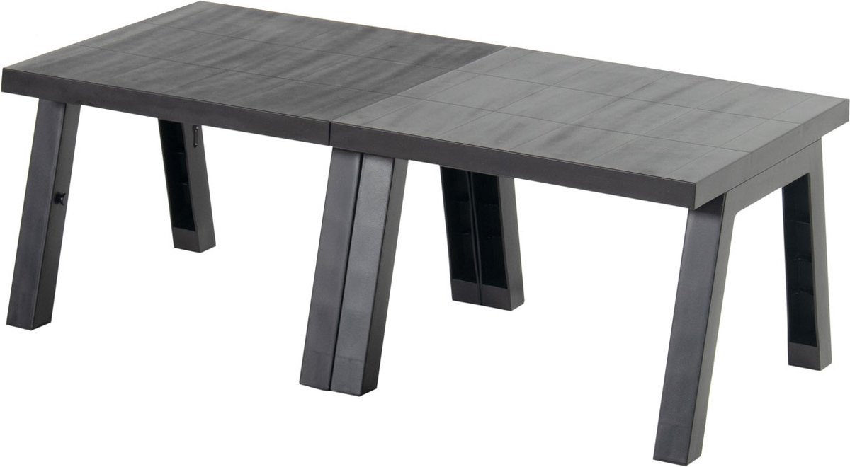Hartman Ibiza Table basse - B60 X D60 X H43 Cm - Anthracite Plastique