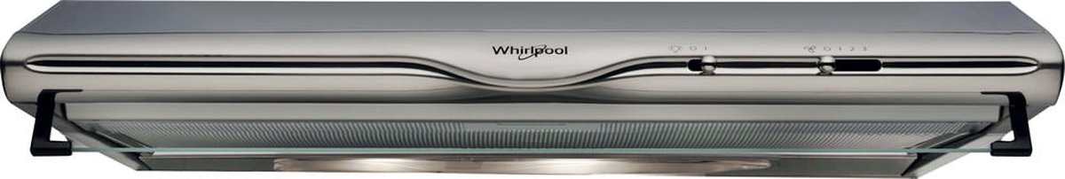 Whirlpool Afzuigkap | Model WCN65FLX | RVS | 110 - 270 m³/uur | D | 115 W