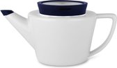 Viva Scandinavia - Koffie & Thee Infusion Theepot - Porselein - 0,5 l - Donkerblauw