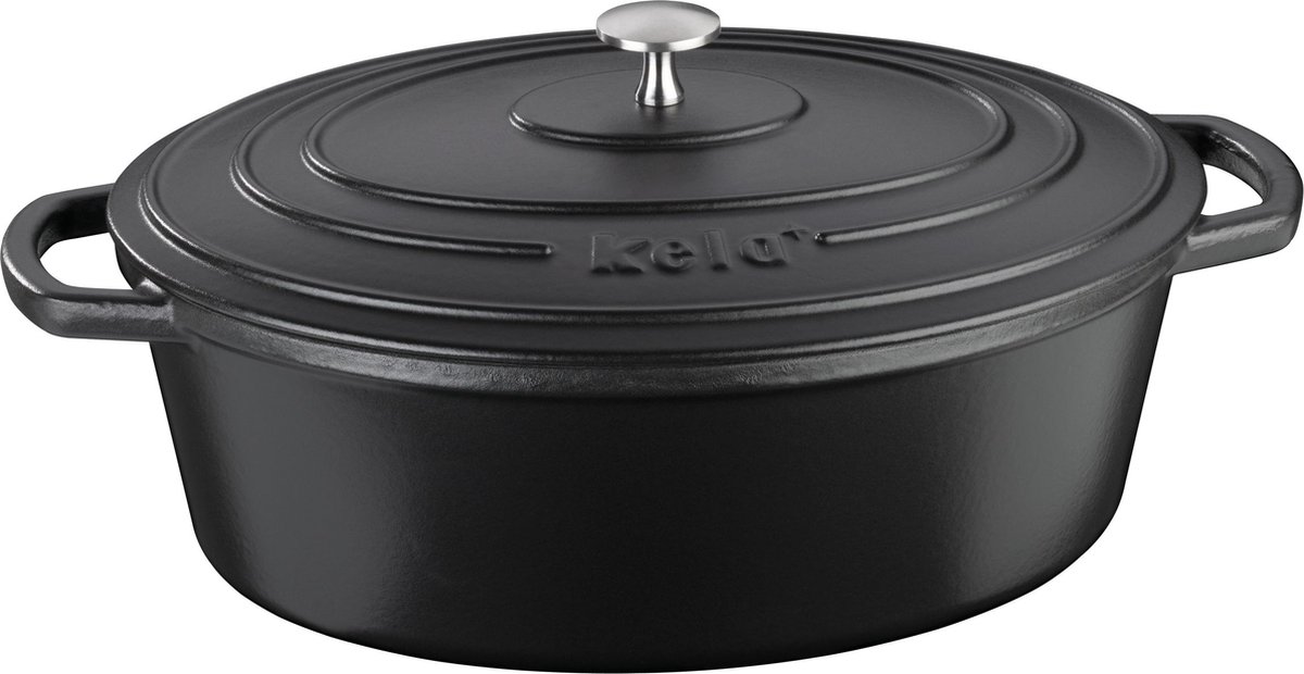 Kela Calido Braadpan 6,5L Zwart