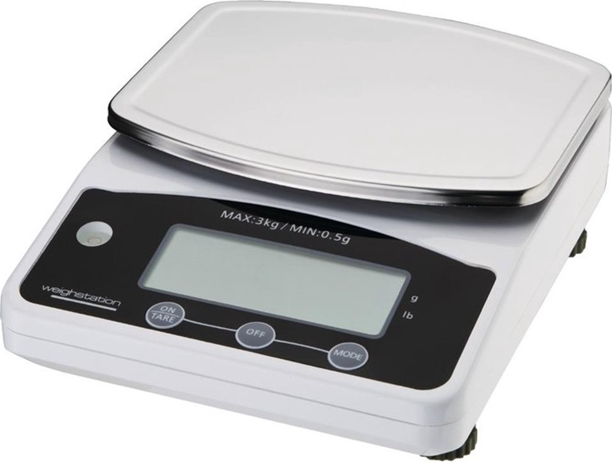 Weighstation Digitale Weegschaal - 3kg - Weighstation F201