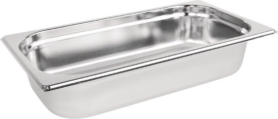 Boîte GN1 / 3 inox Vogue 65mm