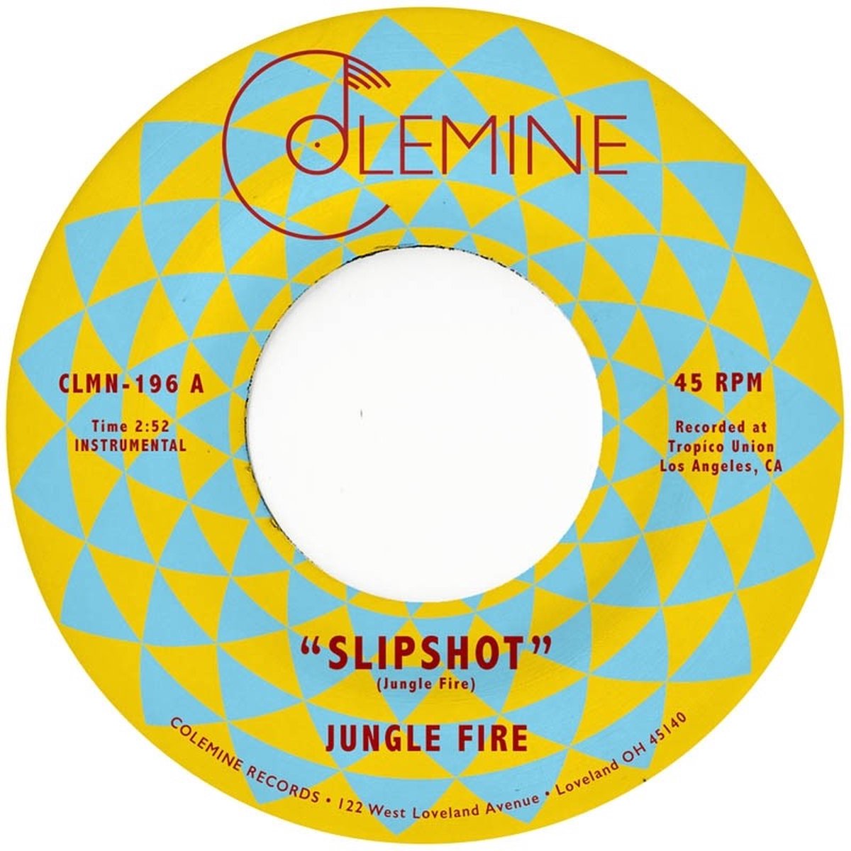 Jungle Fire - Slipshot (7" Single) (Coloured Vinyl) (Limited Edition)