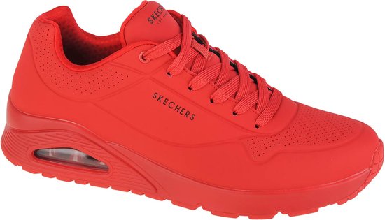 Skechers Uno-Stand On Air 52458-RED, Mannen, Rood, Sneakers, maat: 42,5