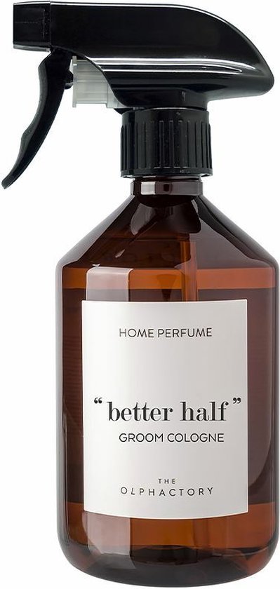 The Olphactory - Luxe Room Spray - Better Half - 500ml - Houtachtige geur Citrusgeur Topnoten Basillicum , Citroen