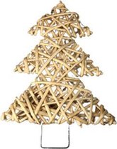 Décoration de sapin de Noël - Marron - Bois / Métal - 30 x 23 cm