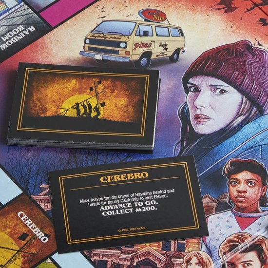 Thumbnail van een extra afbeelding van het spel Monopoly Stranger Things - Bordspel