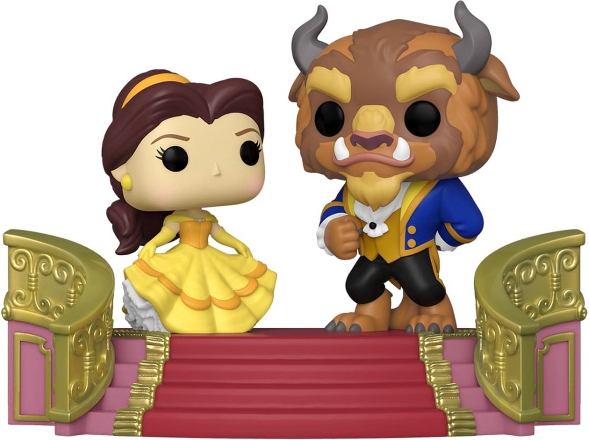 Beauty And The Beast Belle & The Beast (Pop! Moment) vinyl figuur 1141 Unisex Funko Movie Moments - Neutraal - Standard