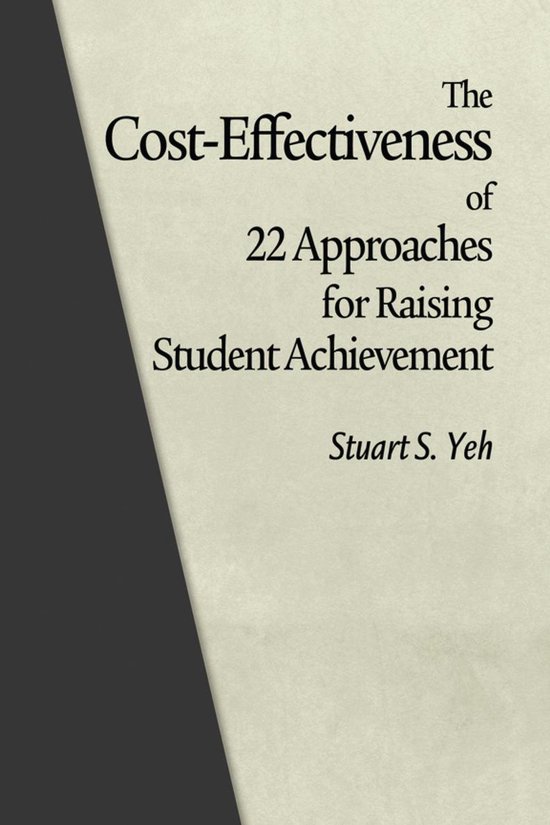 The Cost-Effectiveness of 22 Approaches for Raising Student  ... - cover