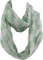 Sjaal van sjaal 50 x 70 cm; gemaakt van 100% viscose. Groen 50 x 70 cm
