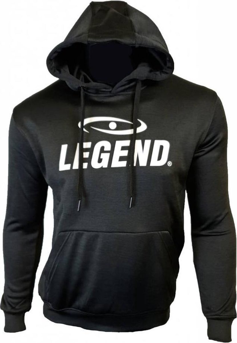 Legend Sports Sportsweater Heren Polyester Zwart Maat Xs