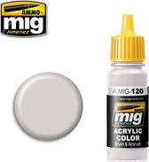 AMMO MIG 0120 Light Brown-Gray -Acryl Verf flesje