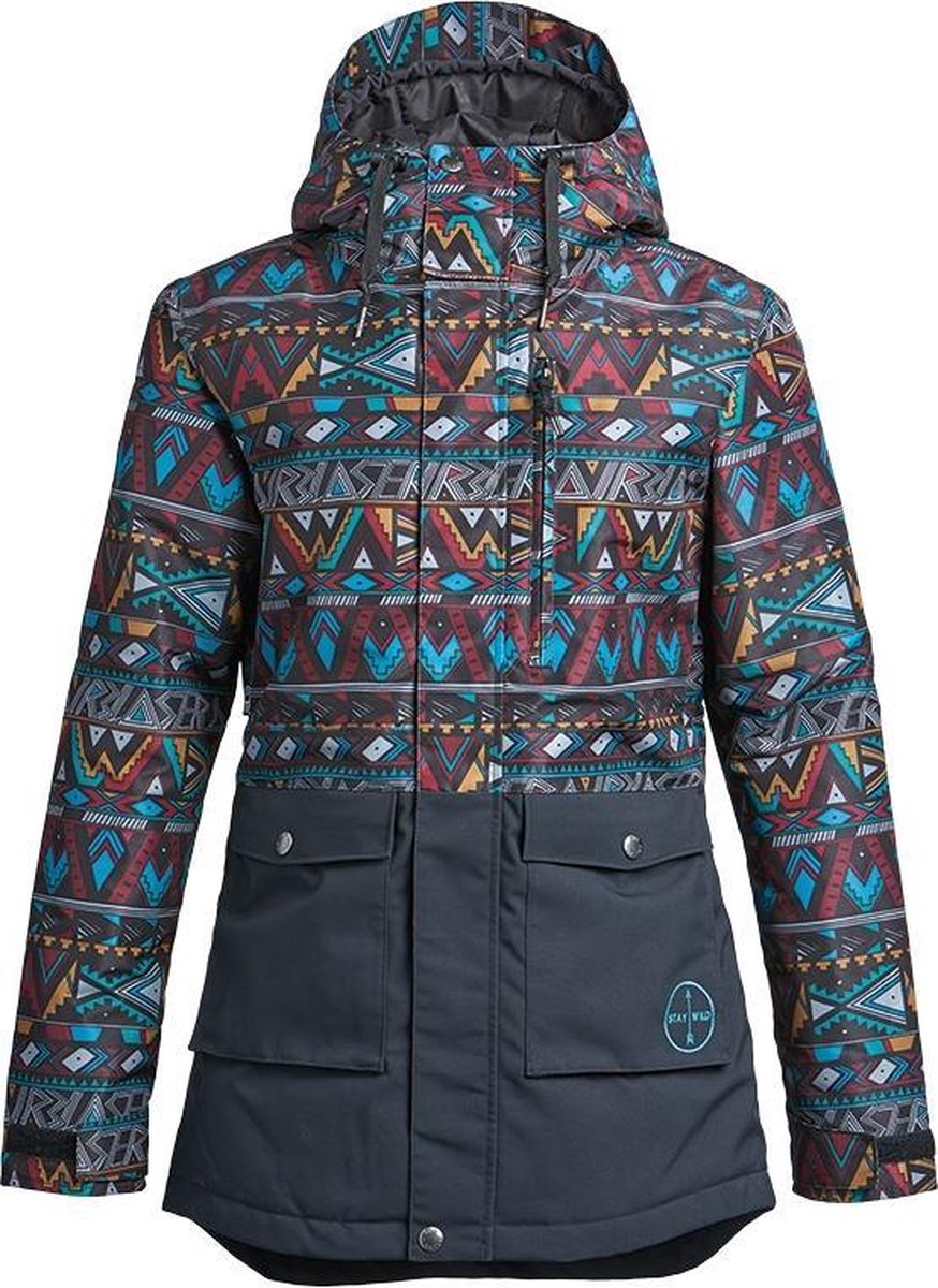 Airblaster Stay Wild Parka dames snowboardjas wild tribe