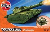 Airfix - Quickbuild Challenger Tank - Green