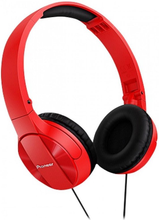 | Pioneer SE MJ503 Supraaural Hoofdband Zwart, Rood Pioneer SE MJ503 R Rood Pioneer Pioneer Koptelefoons