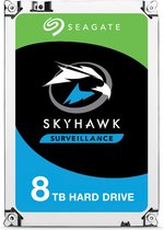 Seagate SkyHawk Surveillance HDD ST8000VX004 - Vaste schijf - 8 TB - intern - 3.5 - SATA 6Gb/s - 7200 tpm -buffer: 256 MB