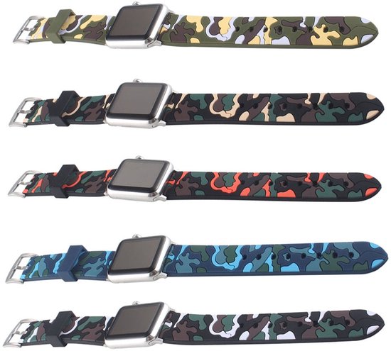 bracelet watchbands-shop.nl - Apple Watch Series 1/2/3/4 (38 & 40mm) - Bleu