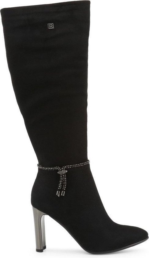 | Laura Biagiotti Laarzen Vrouw 5815 19 Black Zwarte hoge laarzen zonder hak Laura Biagiotti schoenen