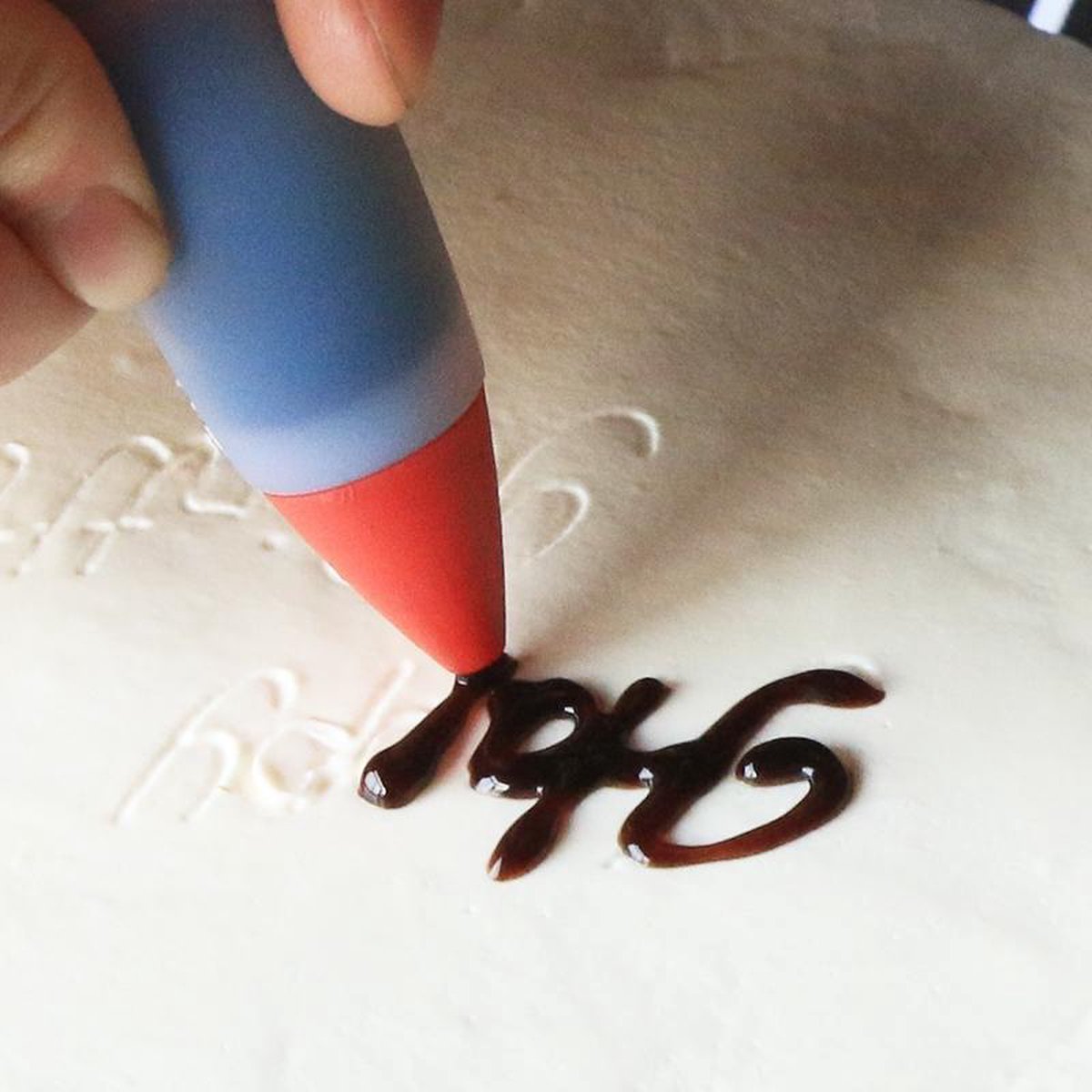 Stylo d'écriture alimentaire en silicone, outils de décoration de