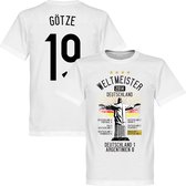 Duitsland Road To Victory GÃ¶tze T-Shirt - S