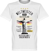 Duitsland Road To Victory T-Shirt WK 2014 - M