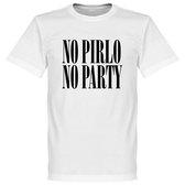 No Pirlo No Party T-Shirt - 4XL