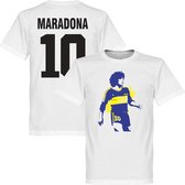 Boca Juniors Maradona 10 T-Shirt - XS