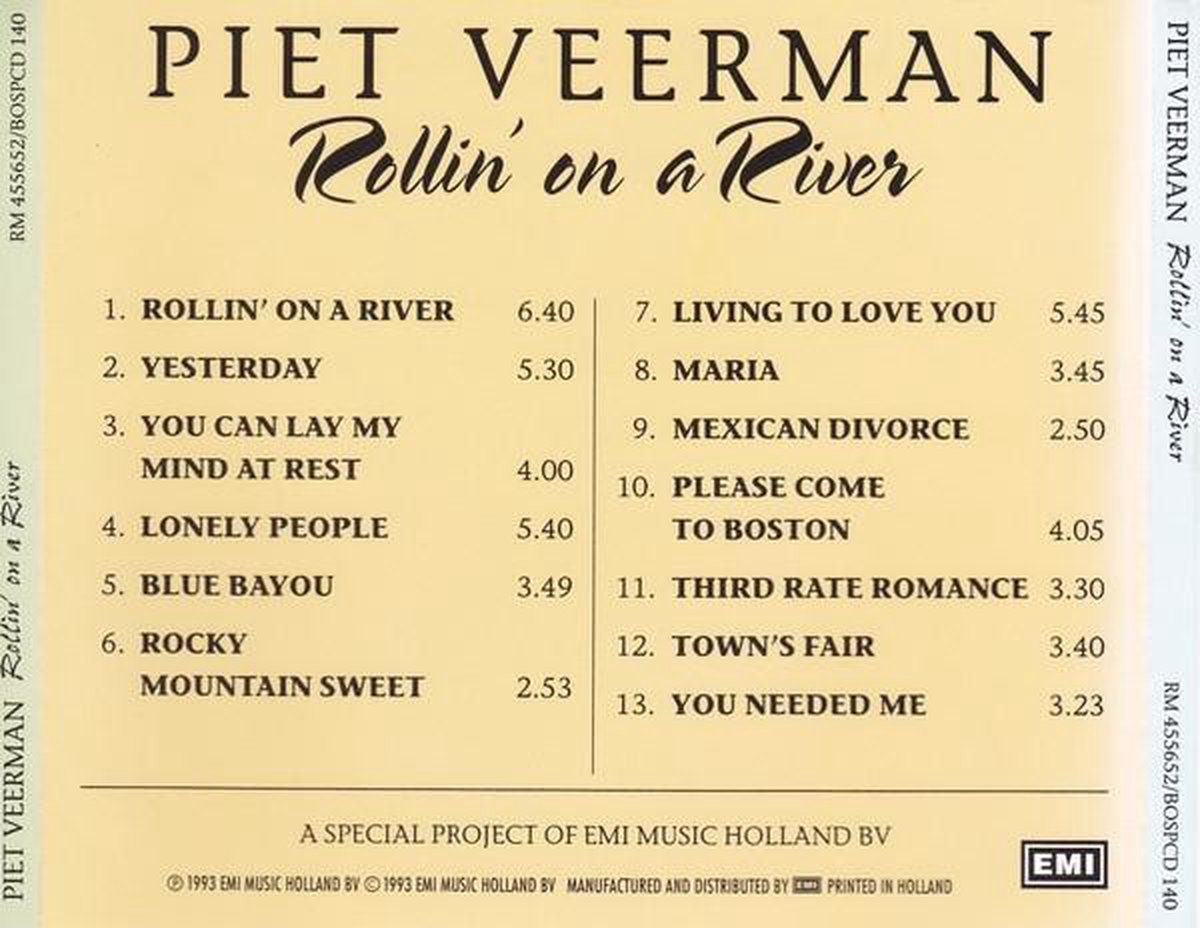 Piet Veerman Rollin On A River