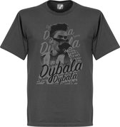 Paulo Dybala Celebration JUVE T-Shirt - Donkergrijs - M