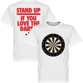 Stand Up If You Love The Darts T-Shirt - XXXL