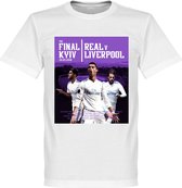 Real Madrid Road To Kiev 2018 Finale T-Shirt - Wit - XXL