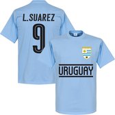 Uruguay L. Suarez 9 Team T-Shirt - XXL