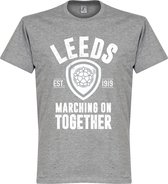 Leeds Established T-Shirt - Grijs - XL