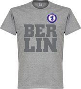 Berlin Text T-Shirt - Grijs - M