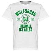 Wolfsburg Established T-Shirt - Wit - XL