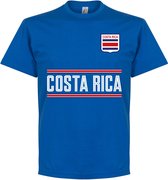 Costa Rica Team T-Shirt - Blauw - XXXXL
