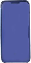Shop4 - Samsung Galaxy A30s Hoesje - Clear View Case Blauw