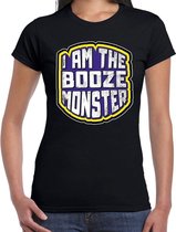 Halloween booze monster verkleed t-shirt zwart voor dames 2XL