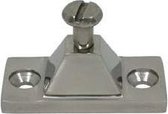 Zijmontagestuk dekscharnier RVS 51×23 mm (GS72219)