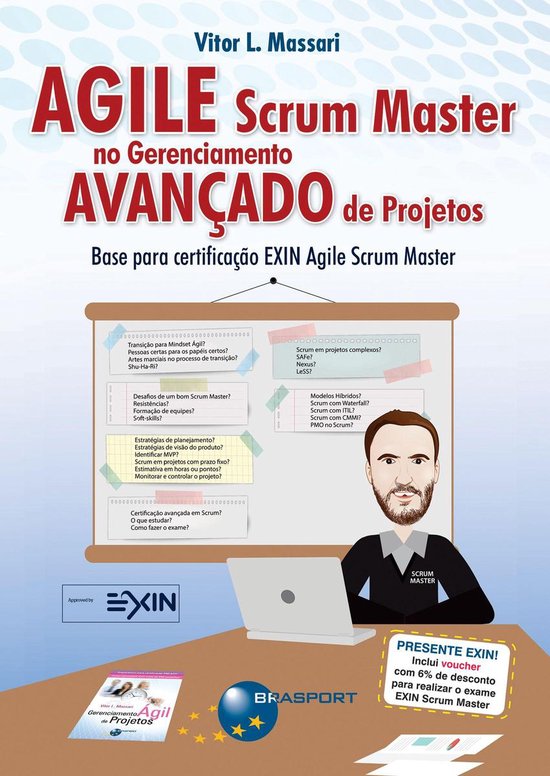 Agile Scrum Master no Gerenciamento Avançado de Projetos - cover
