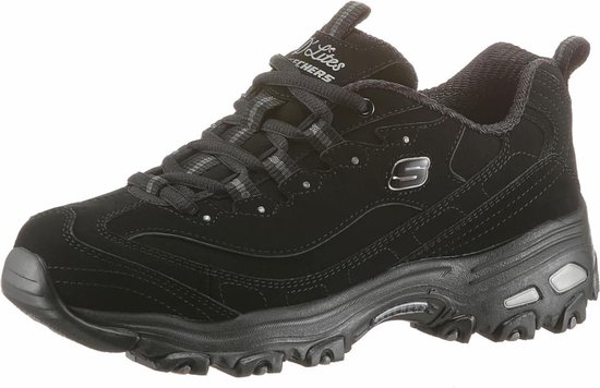 Skechers D Lites Play On zwart sneakers dames bol