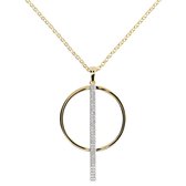 Fancy Minimal Geometric Shape pendant WSBZ01125YY